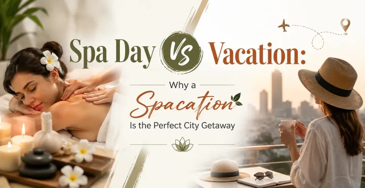 Spa Day vs Vacation Why a Spacation Is the Perfect City Getaway